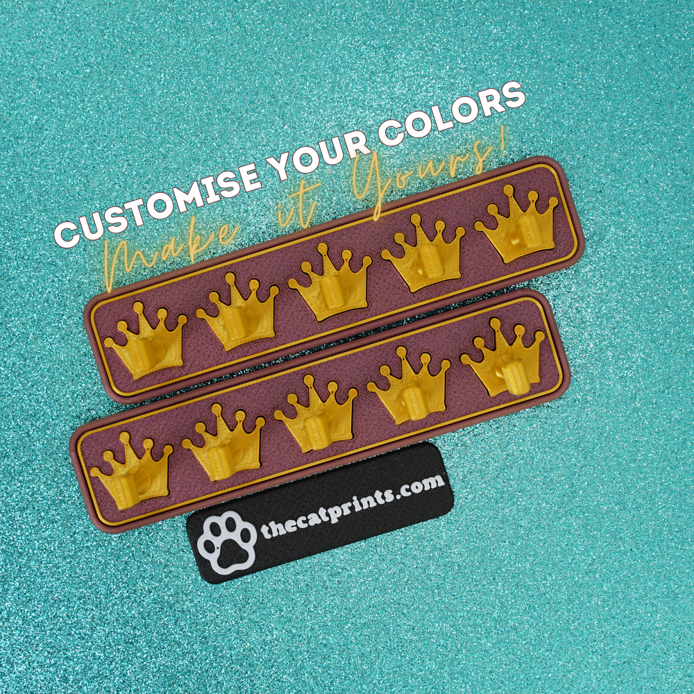 Royal crowns magnetic stands for press-on nails!