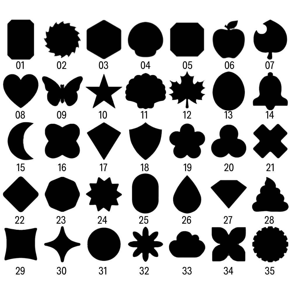 Fully custom choose your own shape stands for press-on nails!