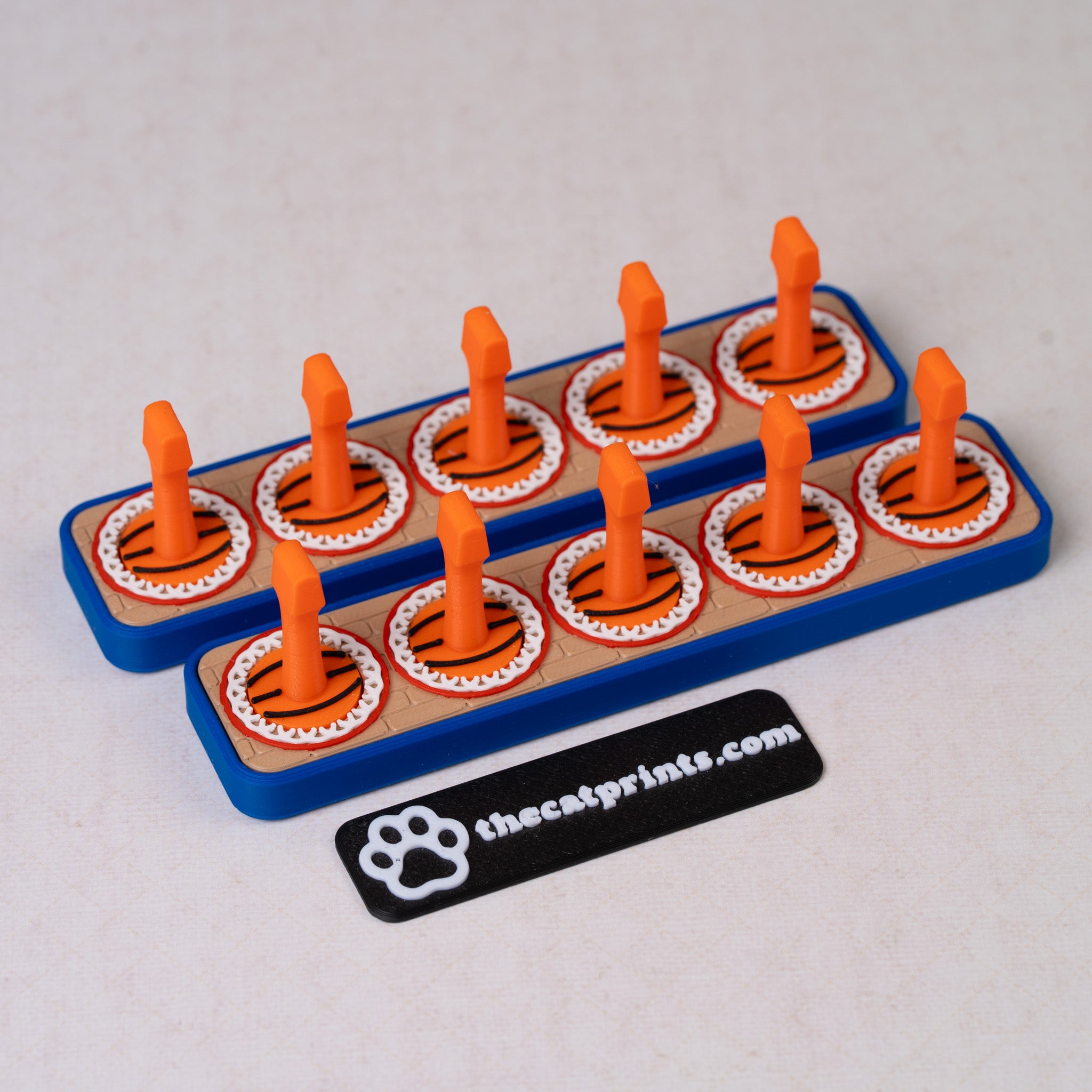 Basketballs magnetic stands for press-on nails!