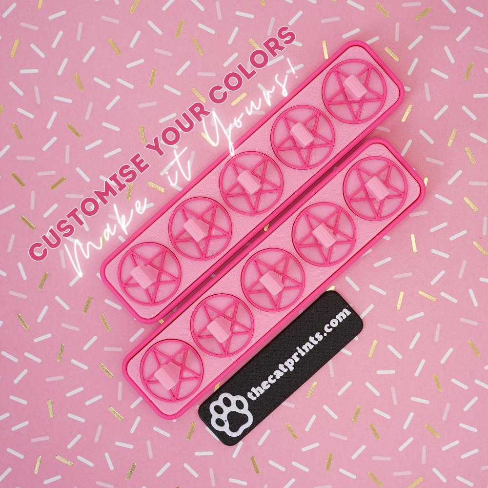 Pentagrams magnetic stands for press-on nails!