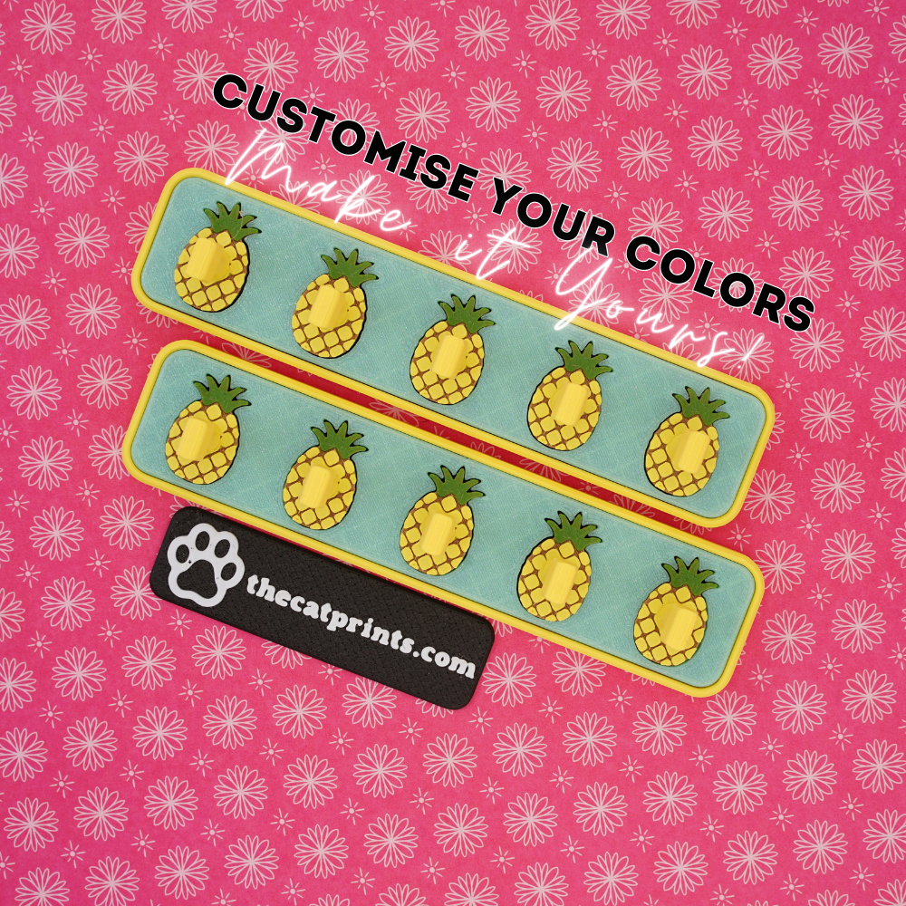 Pineapples magnetic stands for press-on nails!