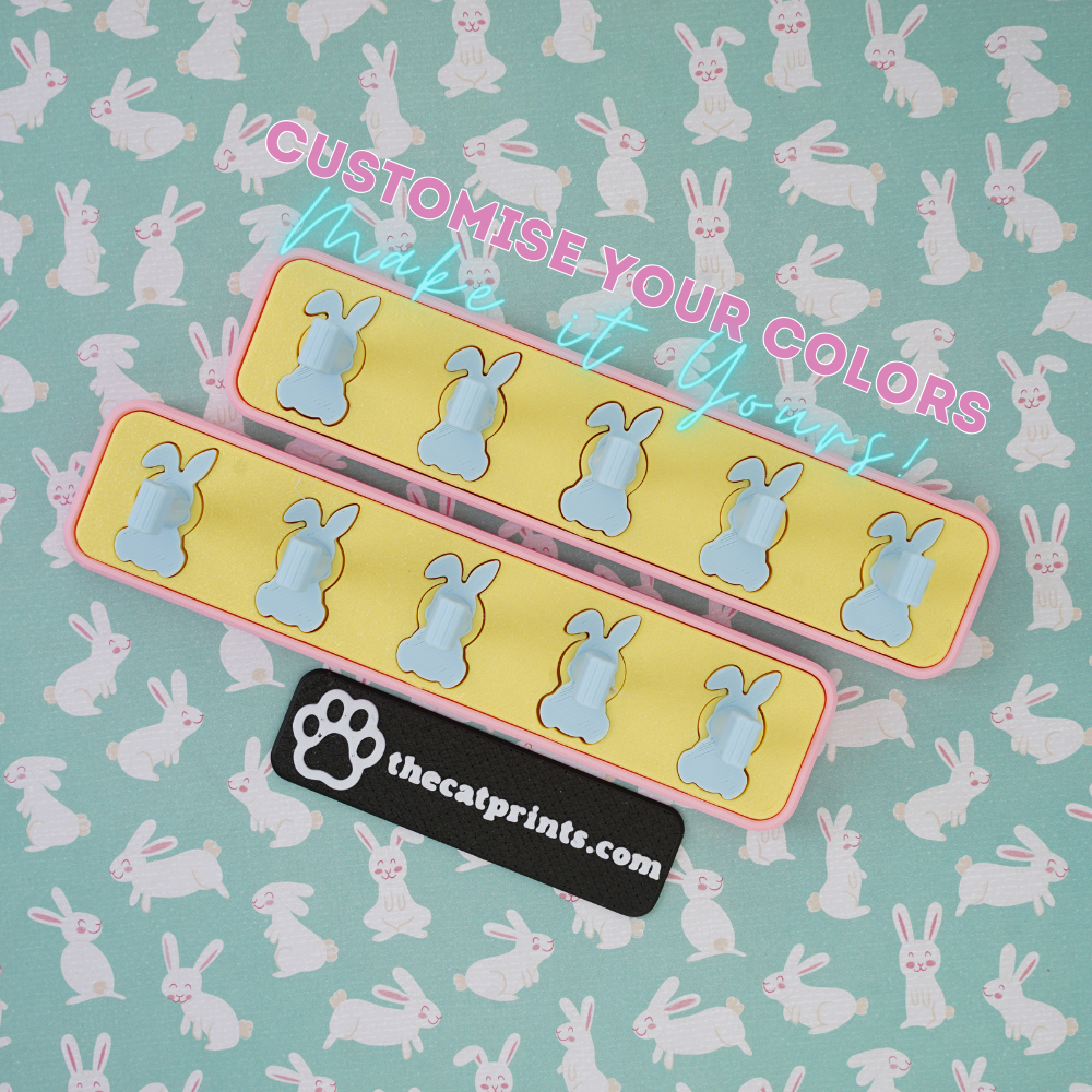 Bunnies magnetic stands for press-on nails!