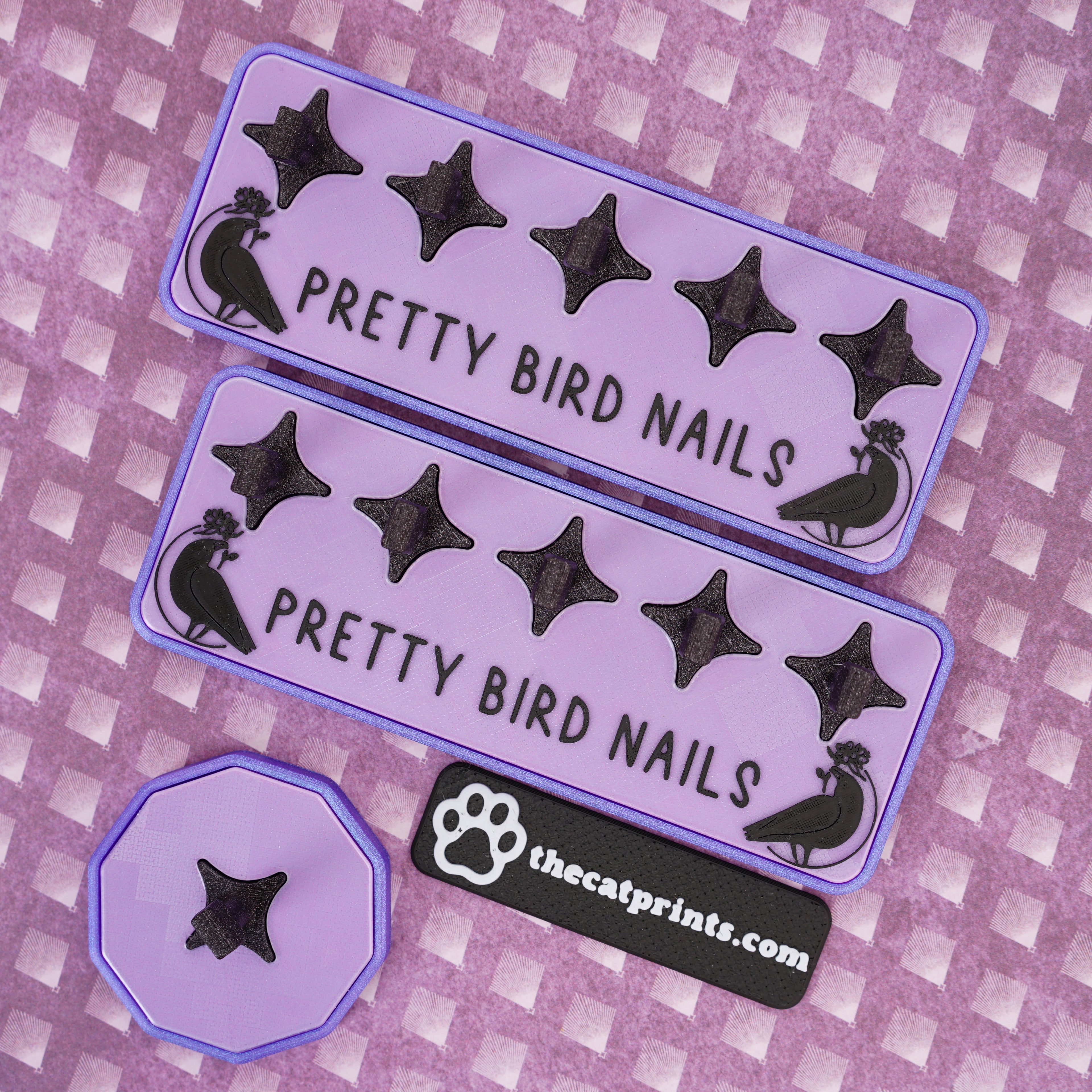 Custom XL 'creator-style' magnetic stands for press-on nails!