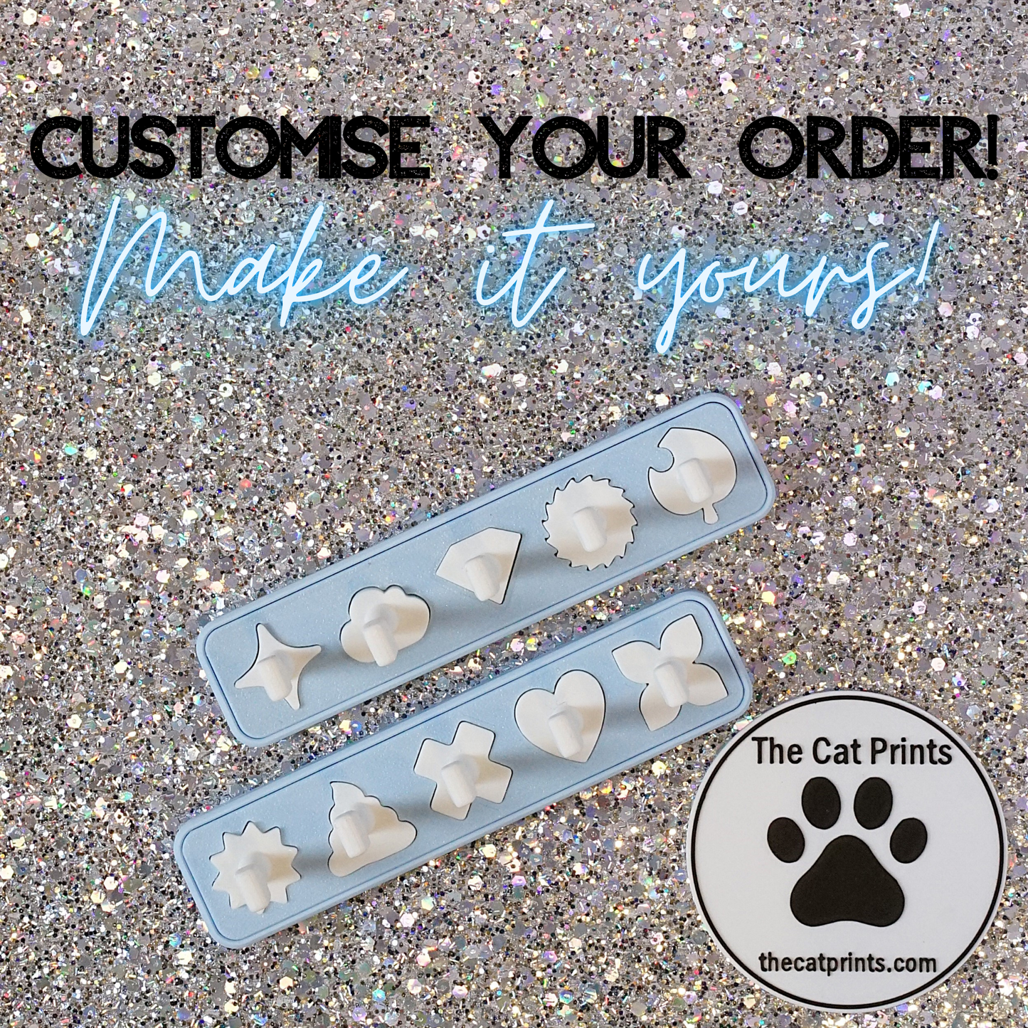 Fully custom choose your own shape stands for press-on nails!