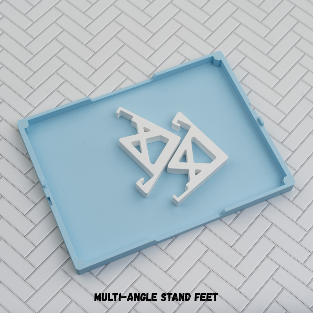 Custom magnetic reversible display and storage work trays!