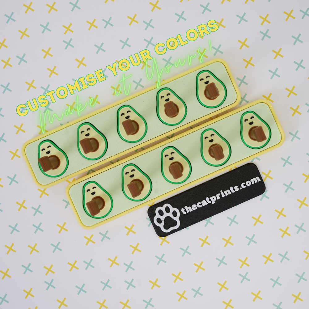 Avocados magnetic stands for press-on nails!