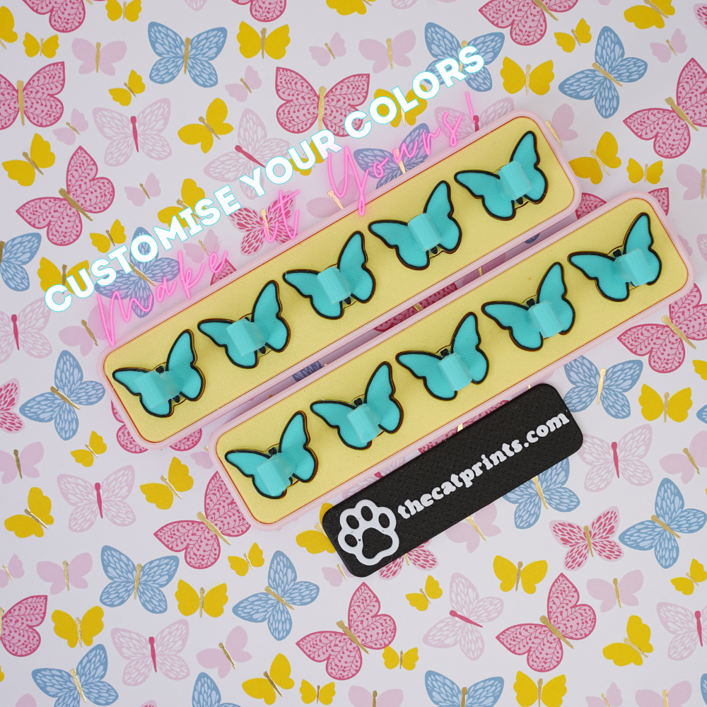 Butterflies magnetic stands for press-on nails!