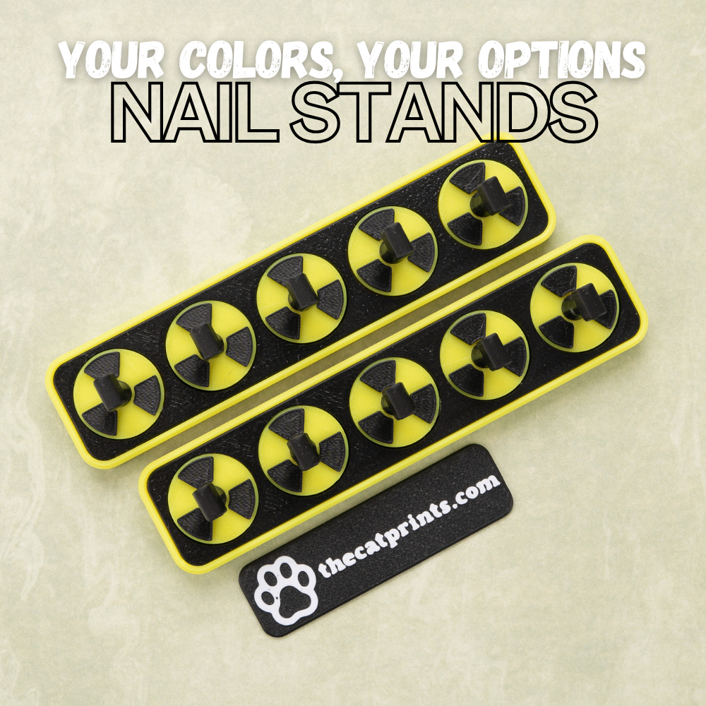 Toxicas magnetic stands for press-on nails!