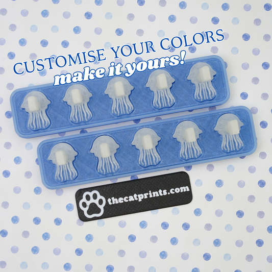 Jellyfishes magnetic stands for press-on nails!