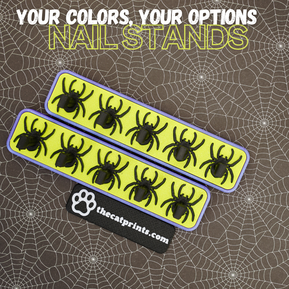 Spiders magnetic stands for press-on nails!