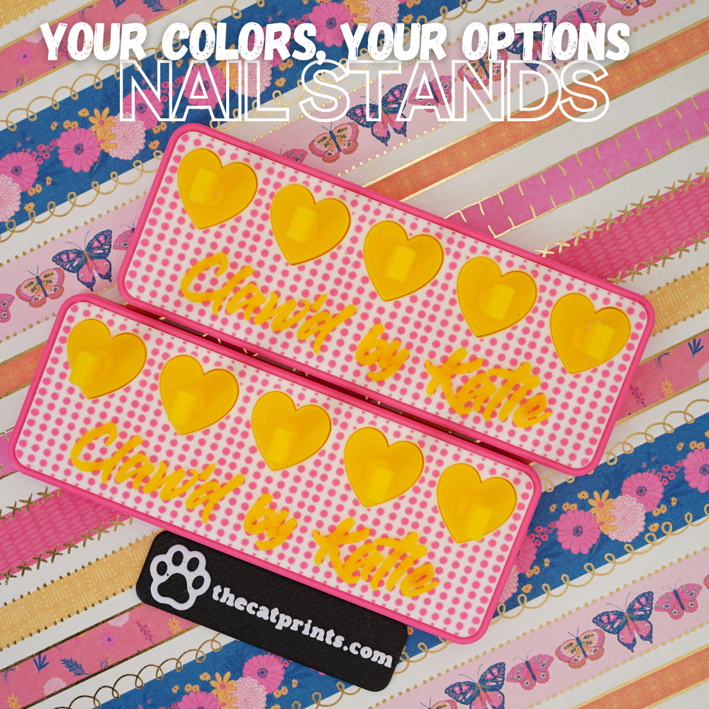 Custom XL 'creator-style' magnetic stands for press-on nails!