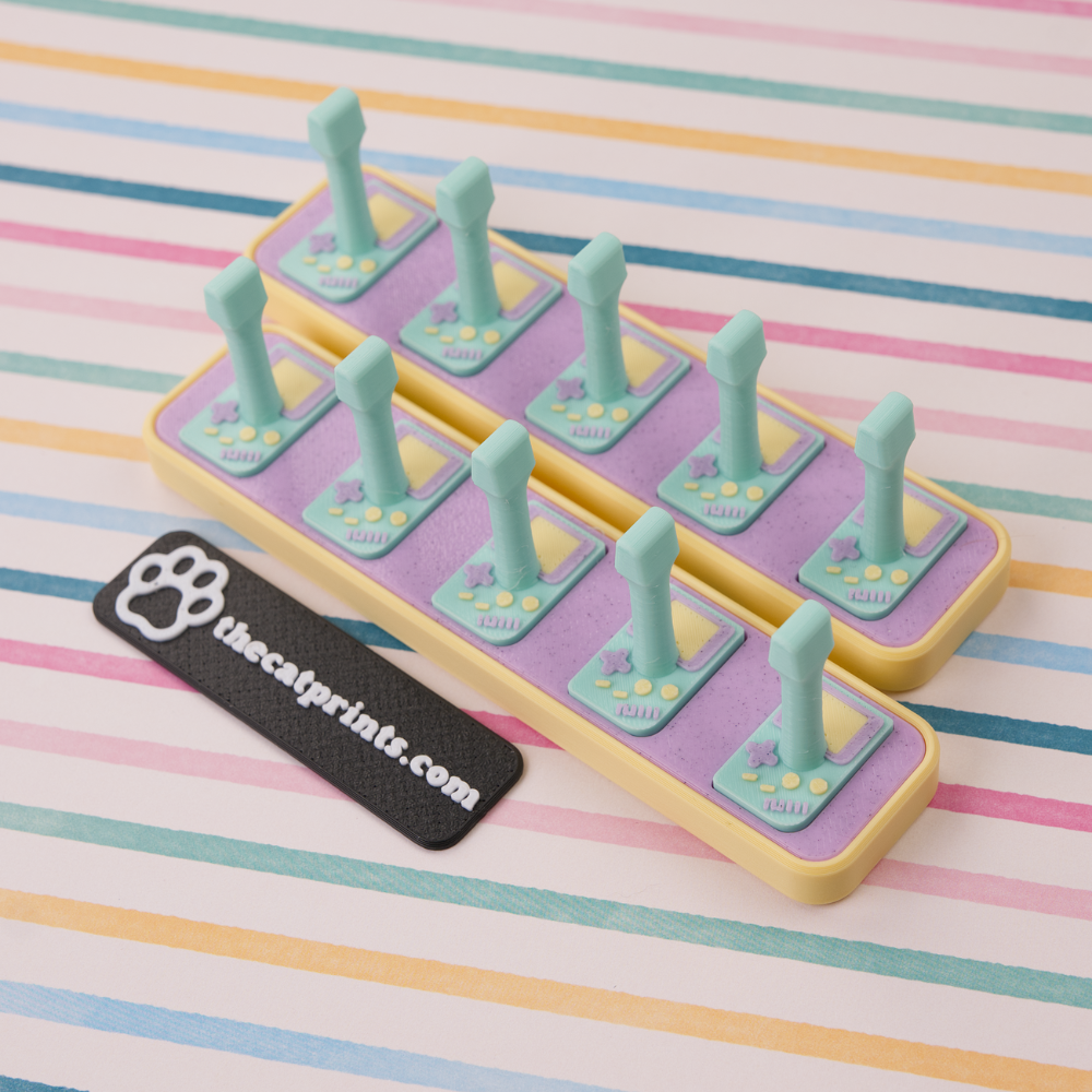 Gamefriends magnetic stands for press-on nails!