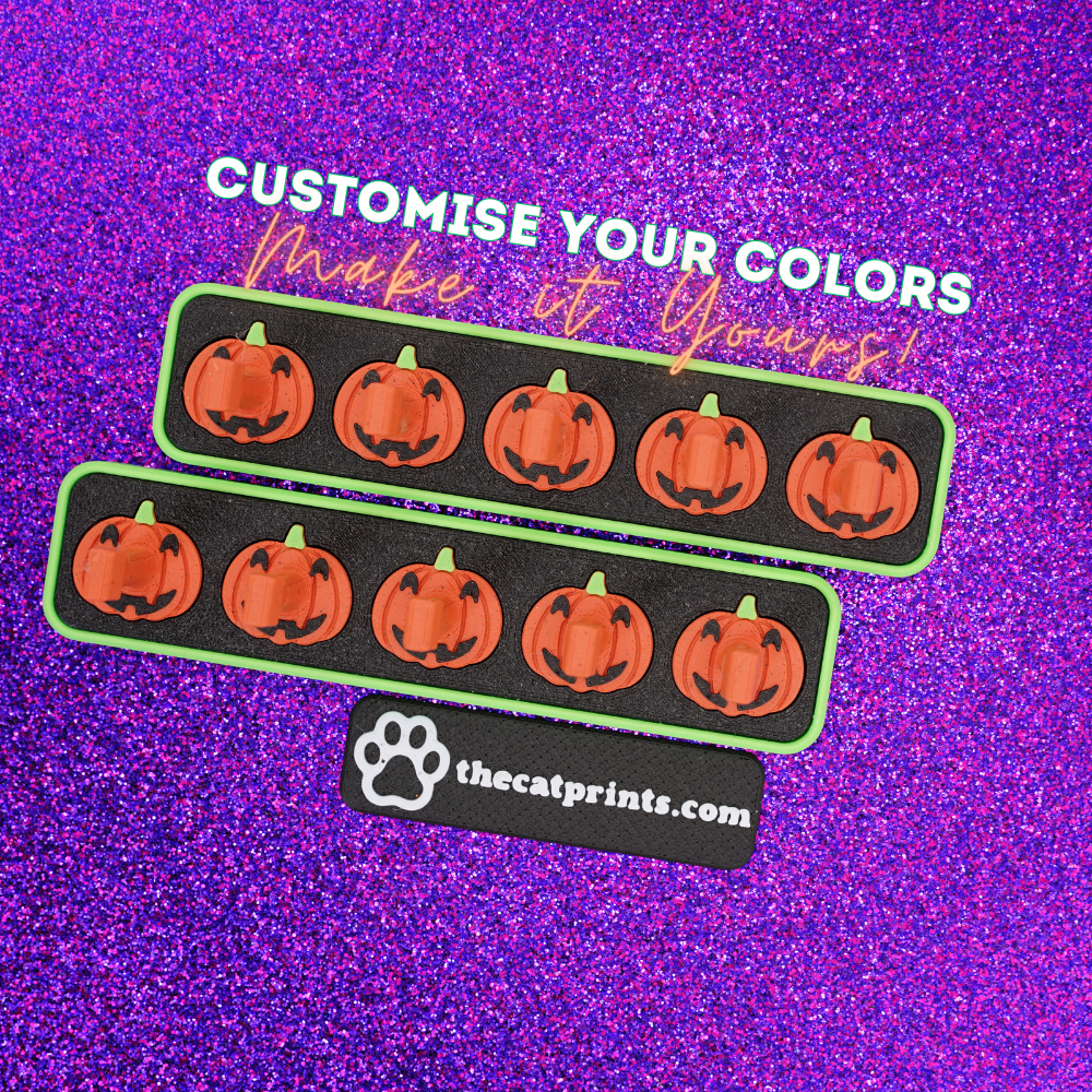 Pumpkins magnetic stands for press-on nails!
