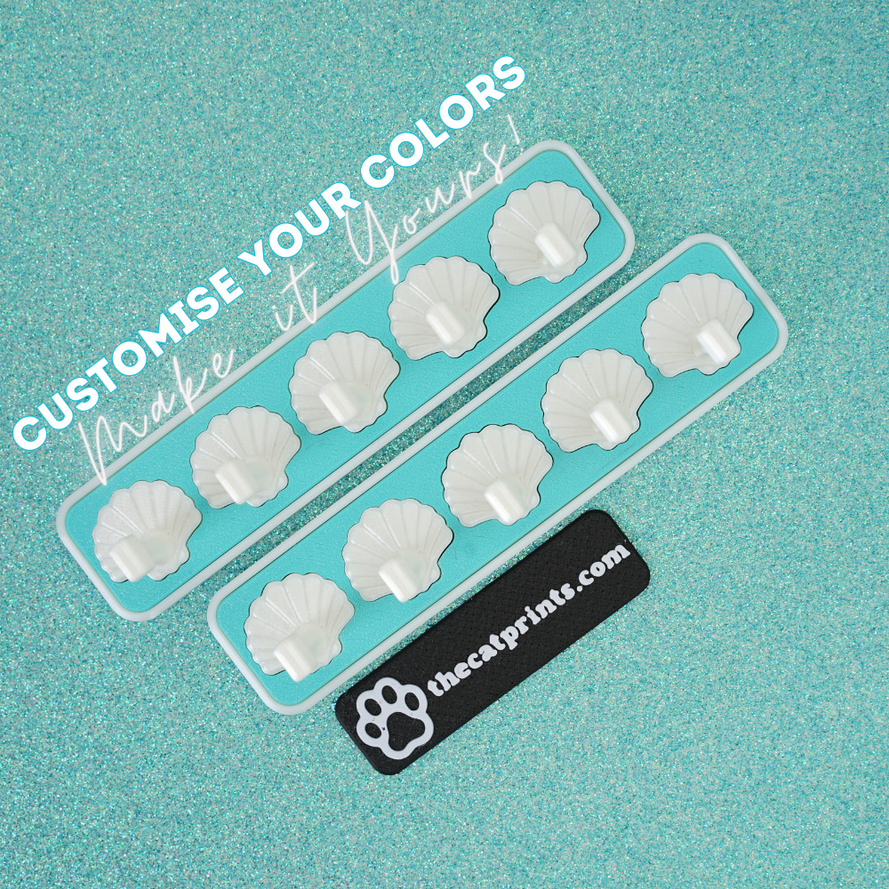 Seashells magnetic stands for press-on nails!